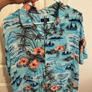 Tropical button up (L)